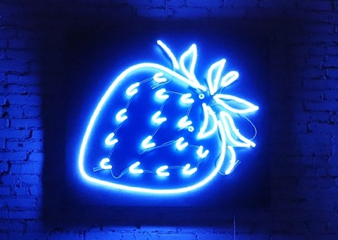 The Blue Strawberry Story