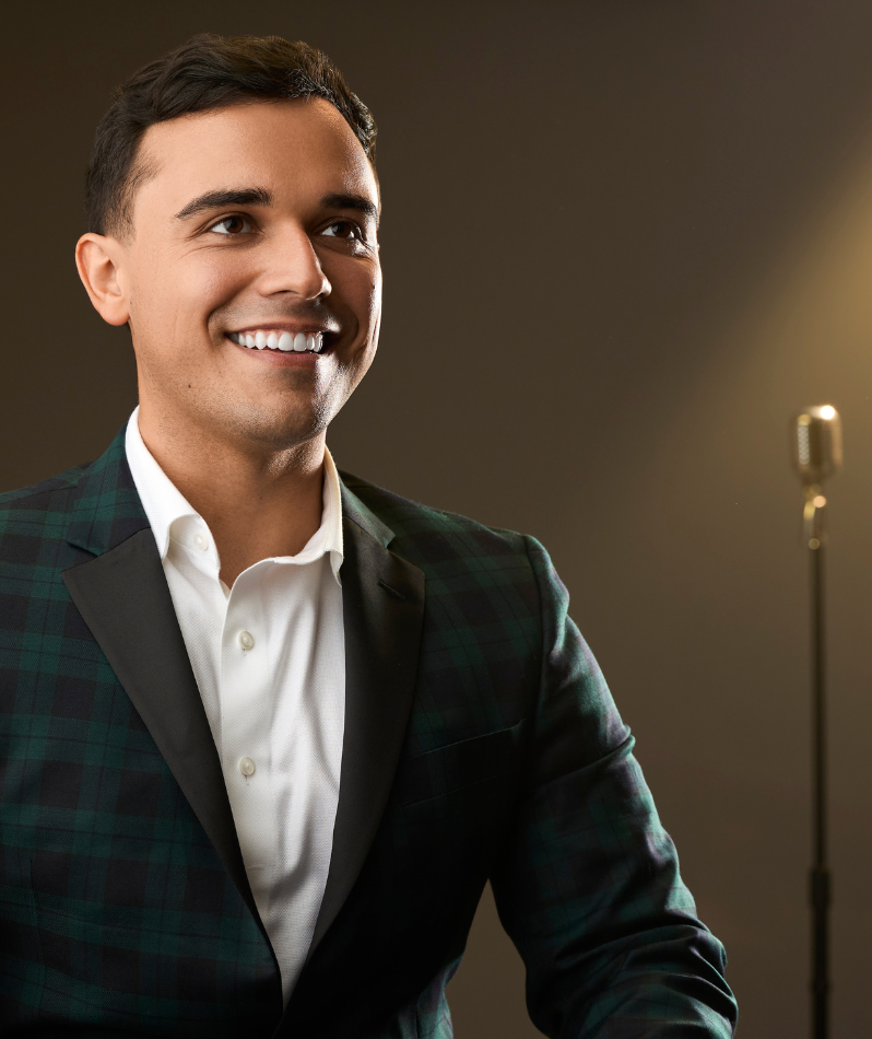 Backed by a 7-Piece Jazz Band
